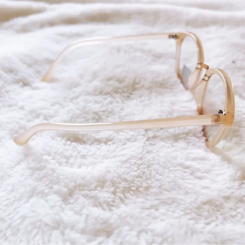 Cleo Pink Round Blue Light Glasses